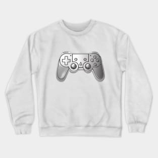 Shiny Game Controller Emblem No. 556 Crewneck Sweatshirt